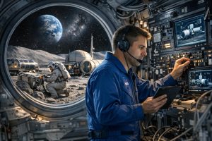 The Role of Engineers in Space Stations and Lunar Bases